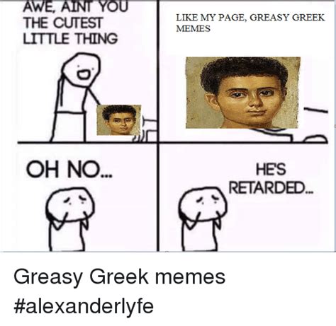 Awe Vin You The Cutest Little Thing Oh No Like My Page Greasy Greek