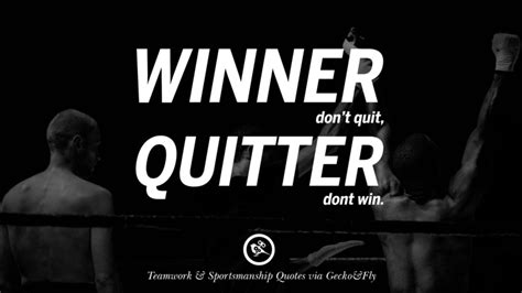 Check spelling or type a new query. 50 Inspirational Quotes About Teamwork And Sportsmanship
