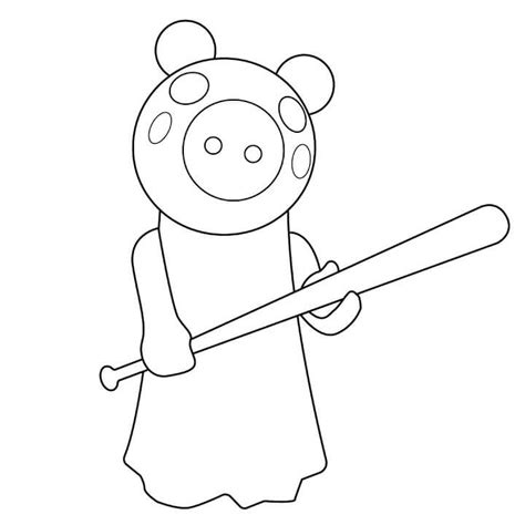 Piggy Roblox Coloring Pages - Free Printable Coloring Pages for Kids