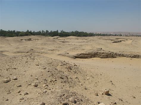 Ruins Of Akhetaten Tell El Amarna Site Of The Great Pala Flickr