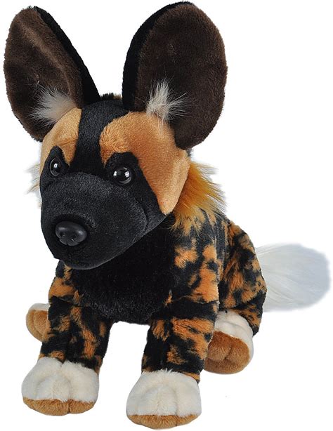 African Wild Dog Stuffed Animal 12 From Wild Republic And Totally