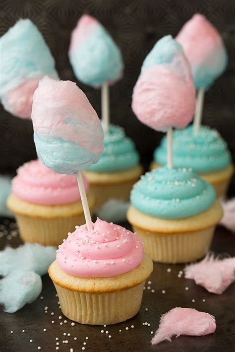 Cotton Candy Cupcakes Cooking Classy