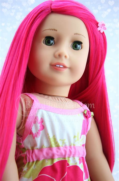 Elegance Wig Watermelon Custom American Girl Dolls American Girl