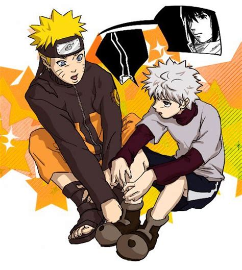 Naruto And Killua Cross Over ~hunter X Hunter And Naruto Shippuden