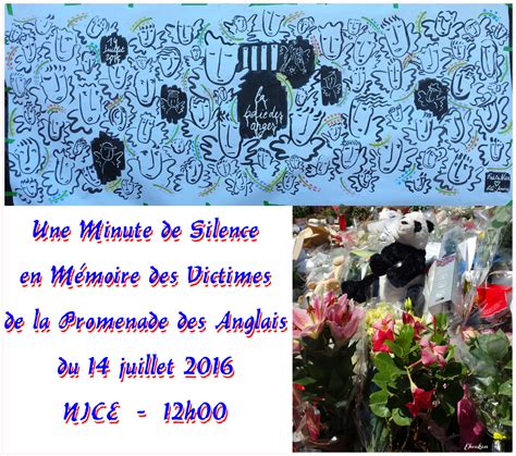 Hommage Aux Victimes De Lattentat Du Juillet Agress E