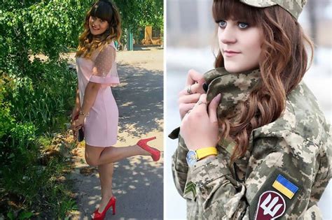 Ukraines Female Soldiers Post Sexy Snaps From War With Pro Russia Rebels Daily Star