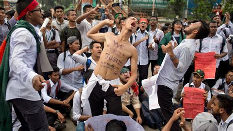 Student Protests Surge In Bangladesh Capital Ctv News