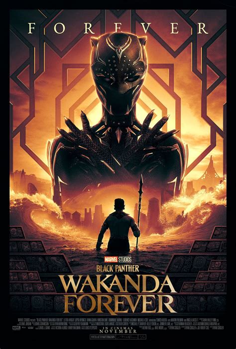 New Wakanda Forever Poster By Matt Ferguson Rmarvelstudiosspoilers