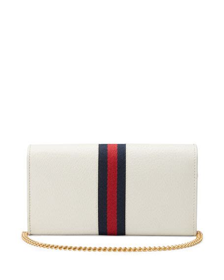 Gucci Ophidia Leather Continental Wallet On Chain Neiman Marcus