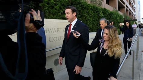 Rep Duncan Hunter Used Campaign Funds For Affairs Doj Alleges