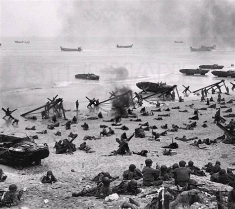 Omaha Beach Saint Laurent Sur Mer D Day Wwii Wwii History