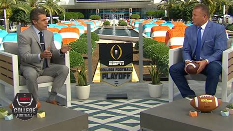Fowler Herbstreit Preview Alabama Vs Ohio State College Football