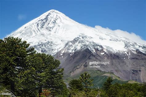 Lanin Volcano Argentina High Res Stock Photo Getty Images