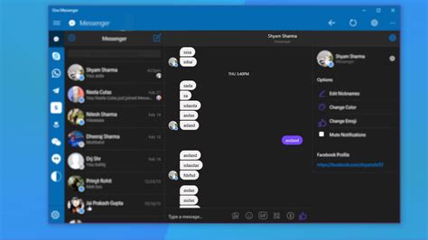 In the windows 10 october 2018 update, microsoft expanded the dark theme to include all parts of file explorer. Developer Submission: One Messenger for Windows 10 ...