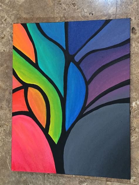 abstract tree painting | Abstract tree painting, Abstract canvas painting, Abstract painting acrylic