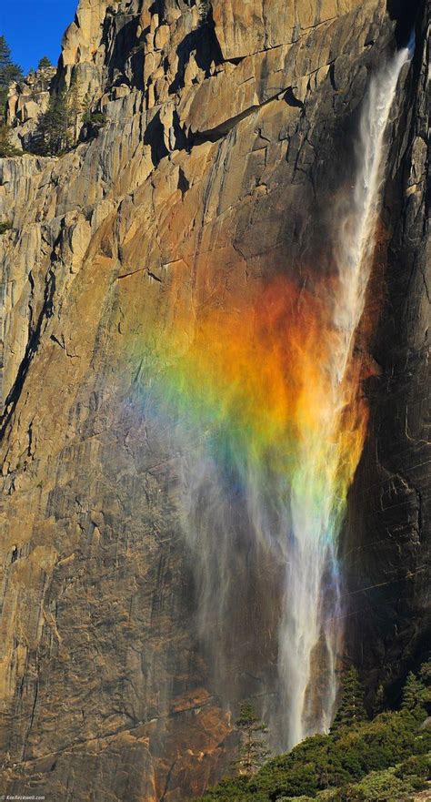 Rainbow Yosemite Falls 806 Am Rainbow Waterfall Waterfall Yosemite