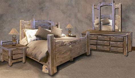 A bedroom is a room situated within a residential or accommodation unit characterised by its usage for sleeping. Rustic Western Style Beds - Custom Handmade Bedroom ...