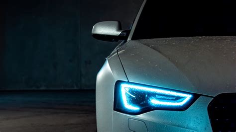 56 Audi Headlights Wallpaper Wallpapersafari