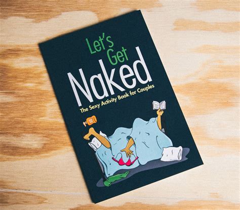 Lets Get Naked Sexy Activity Book For Couples Spend