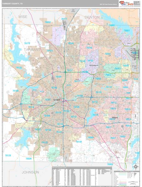 Map Of Tarrant County Zip Codes World Map