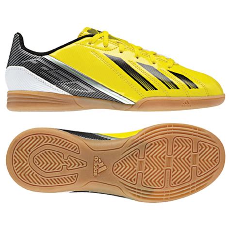 Adidas Youth F5 Indoor Soccer Shoes Vivid Yellowblack Soccerevolution