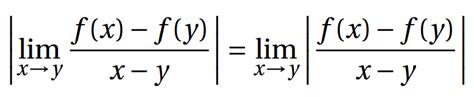 Our online calculator is able to find the limits of the wide range expressions. calculus - limit of absolute value of something equals ...