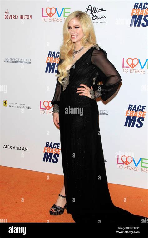 Beverly Hills Ca 20th Apr 2018 Avril Lavigne At Arrivals For 25th Annual Race To Erase Gala