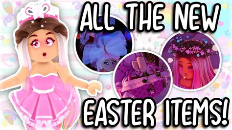 All The 6 New Easter Accessories In Royale High 🐣 Royale High