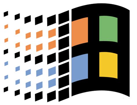 windows 95 logo | Tumblr png image