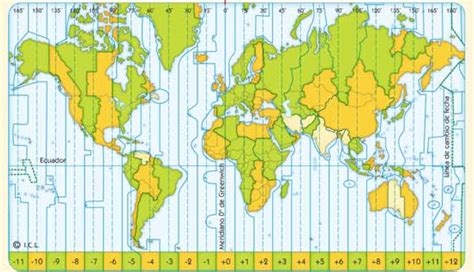 Mapa Zonas Horarias Mundial Hora Actual Y Huso Horario Vlr Eng Br
