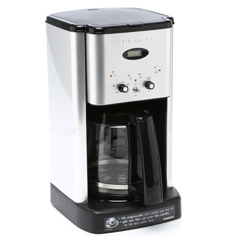 Thanks to our patented brewing or pouring technology, the coffee machine prevents. Cuisinart 12 Cup Brew Central Programmable Coffee Maker ...