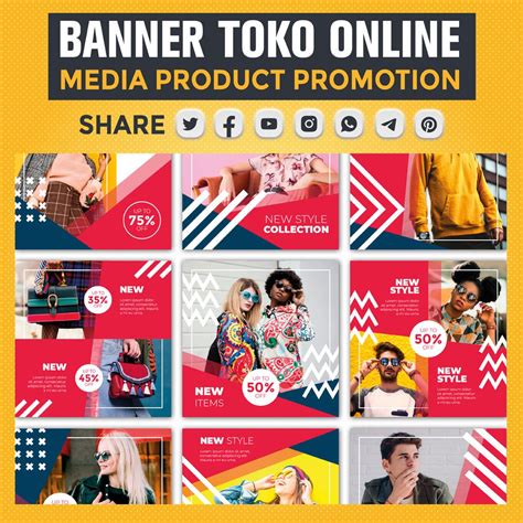 Jual Jasa Desain Media Promosi Banner Toko Online Spanduk Sticker