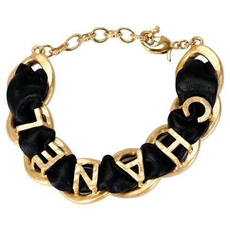 Chanel Vintage Gold Toned Iconic Camellia Bracelet At 1stdibs Chanel