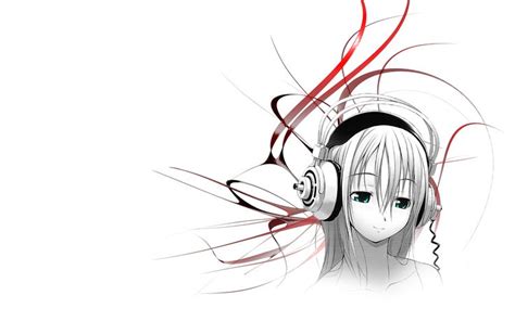 Anime Headphones And Nightcoreish Anime Anime Wallpaper Anime Music