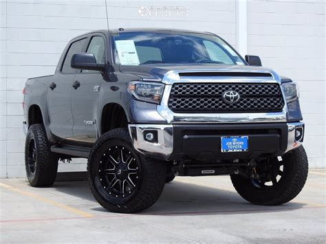 Looking for a setup for 2019 1794 tundra that will give the best ride on road with potential off road capability. 2019 Toyota Tundra Fuel Maverick ReadyLIFT Suspension Lift 8" | Custom Offsets