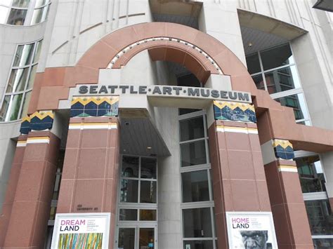 The Seattle Art Museum Is A Must See On A Visit To Seattle Entrance Is