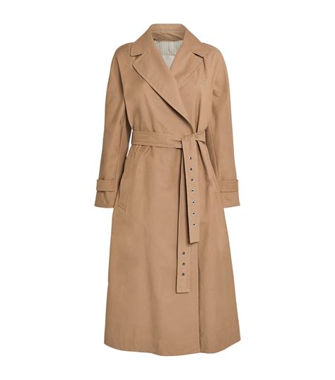 Womens Max Mara Beige Belted Trench Coat Harrods Countrycode