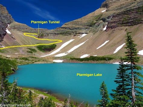 Ptarmigan Lake Ptarmigan Tunnel Trail Glacier National