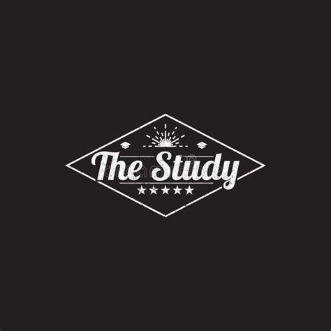 The Study Logo Inspiration College Logo Designs Retro Logo Designs