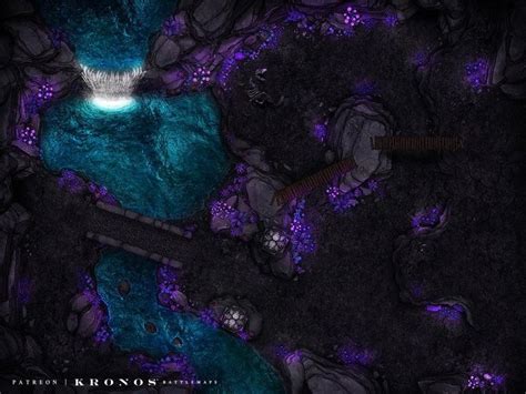 The Underdark A Path Of Skulls Battlemaps Dungeon Maps Fantasy