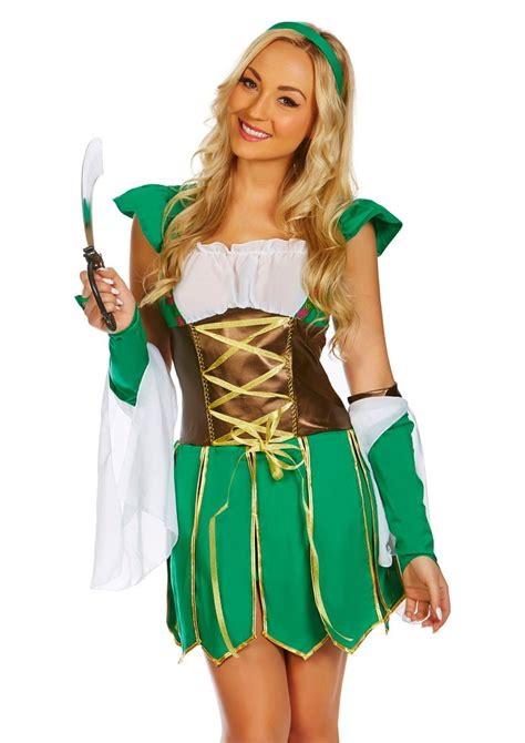 ladies xena warrior elf gladiator fancy dress costume