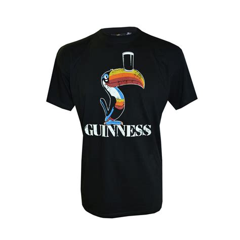 Buy Guinness Toucan T Shirt Mens Black Guinness T Shirt Carrolls