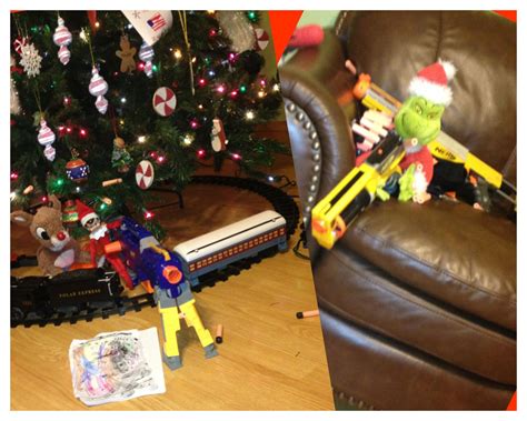 Elf On Shelf Nerf Gun War Christmas Magic Christmas Holidays