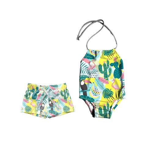 Brother And Sister Matching Swimsuits Pool Party Matching Etsy
