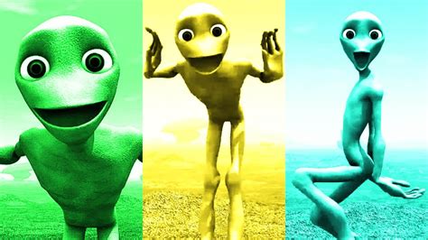 Alien Dance Funny Alien Dame Tu Cosita Funny Alien Dance Green