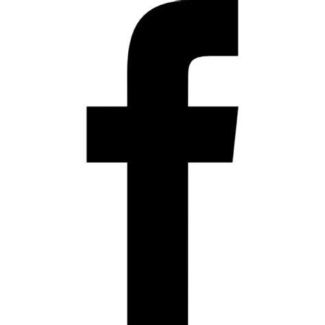 Black Facebook Logo Vector Clipart Best