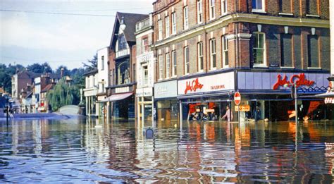 Archive Images Remember The Guildford Great Floods Of 1968 Surrey Live
