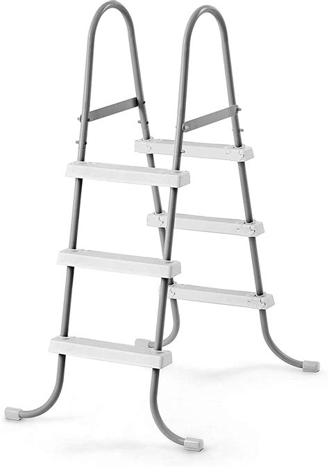 Intex Steel Frame Above Ground Swimming Pool Ladder For 42 Wall Height