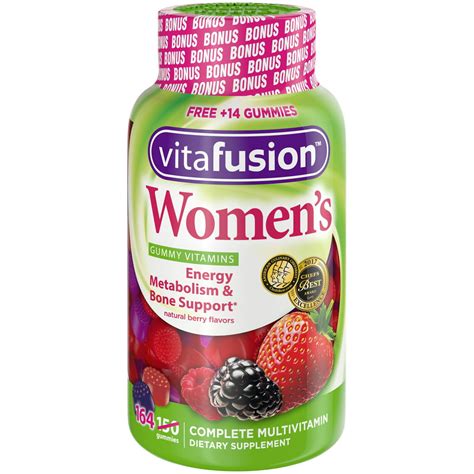 vitafusion women s gummy vitamins 164ct