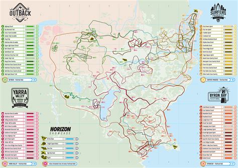 Tunes news forza horizon forza motorsport forza pc. Horizon Festival Route Map - A real-life map of Forza ...